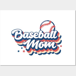 Baseball Mom Posters and Art